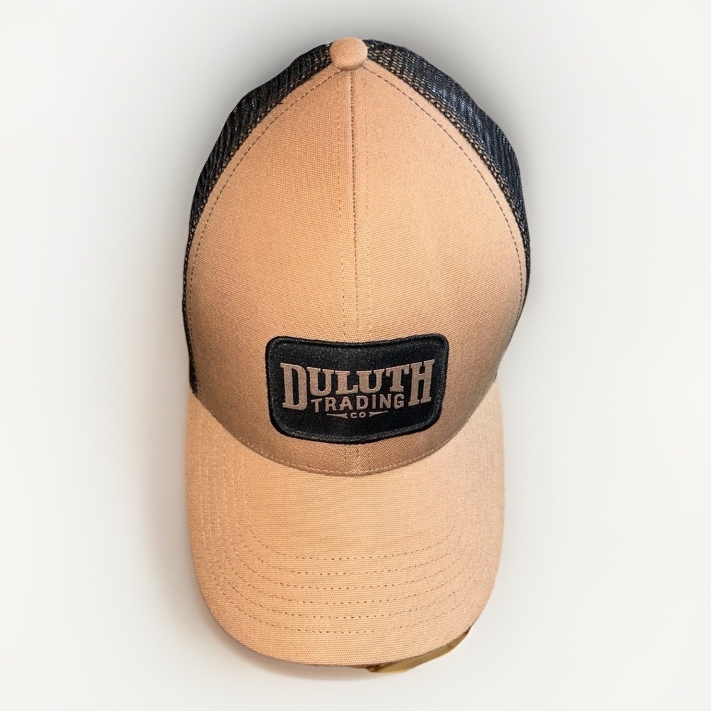 Duluth Trading Co Hat Cap Trucker Men's L/XL Brown Gorpcore Workwear